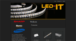 Desktop Screenshot of led-it.eu